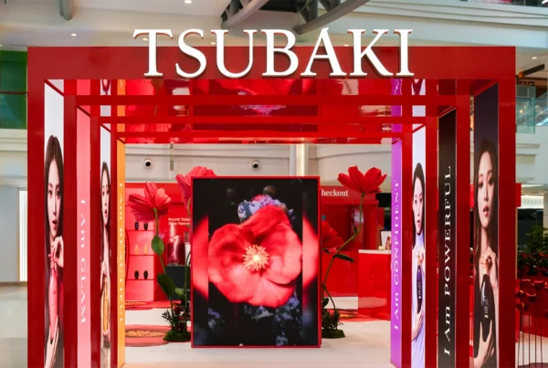 Tsubaki Relaunch Plaza Singapura Brand Activation