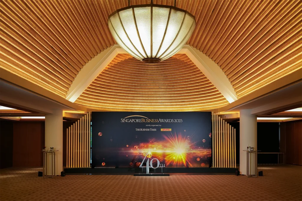 SBA Singapore Business Awards 2025 Events Ritz Carlton Millenia Walk