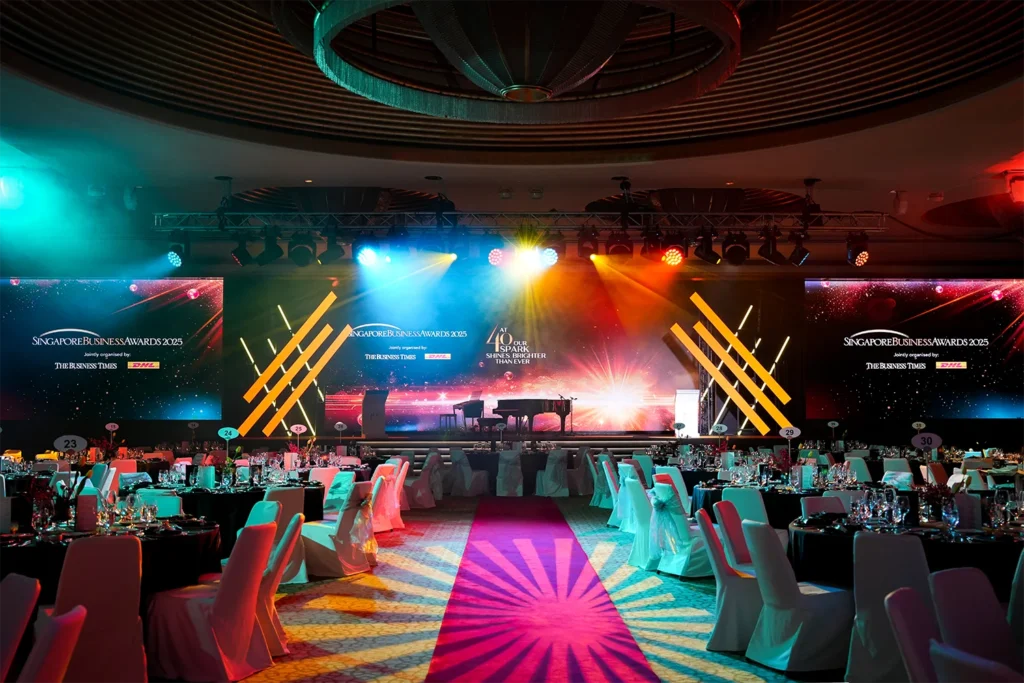SBA Singapore Business Awards 2025 Events Ritz Carlton Millenia Walk
