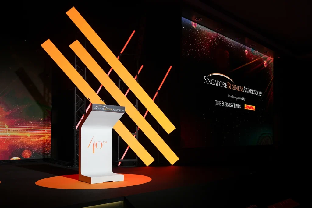 SBA Singapore Business Awards 2025 Events Ritz Carlton Millenia Walk