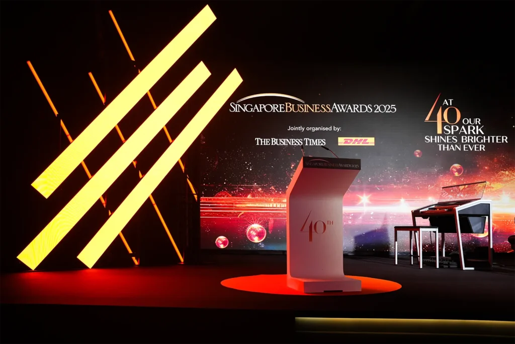 SBA Singapore Business Awards 2025 Events Ritz Carlton Millenia Walk