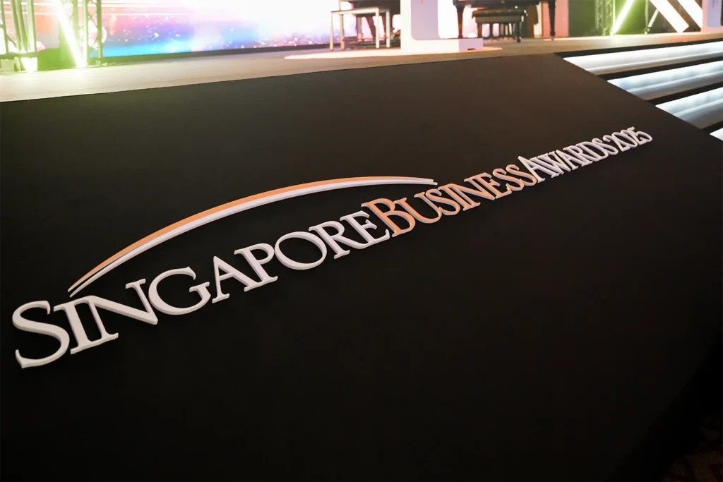 SBA Singapore Business Awards 2025 Events Ritz Carlton Millenia Walk