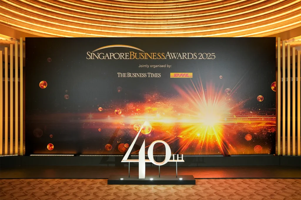 SBA Singapore Business Awards 2025 Events Ritz Carlton Millenia Walk