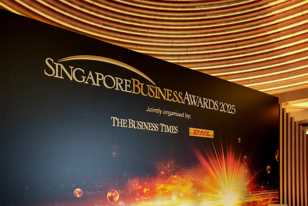 SBA Singapore Business Awards 2025 Events Ritz Carlton Millenia Walk
