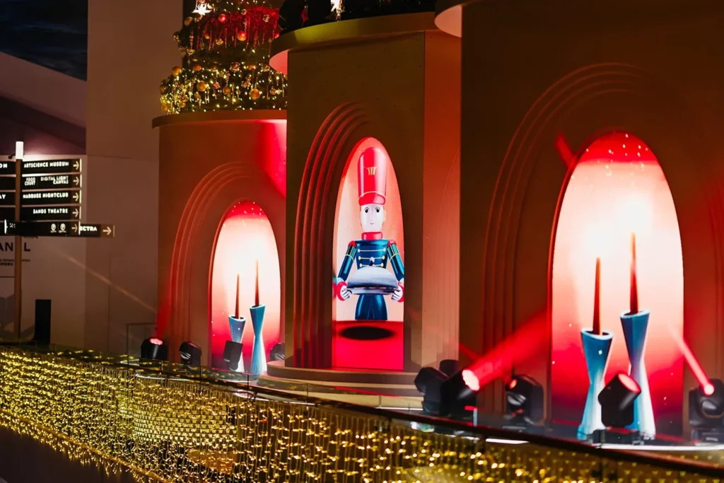 Marina Bay Sands MBS Christmas 2025 The Nutcracker Butler Grand South Colonnade Nighttime Light Ceremony Light-Up Client Photos