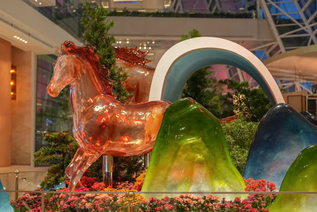 Marina Bay Sands MBS Chinese Lunar New Year CNY LNY Horse 2026 With Blazing Spirits Hotel