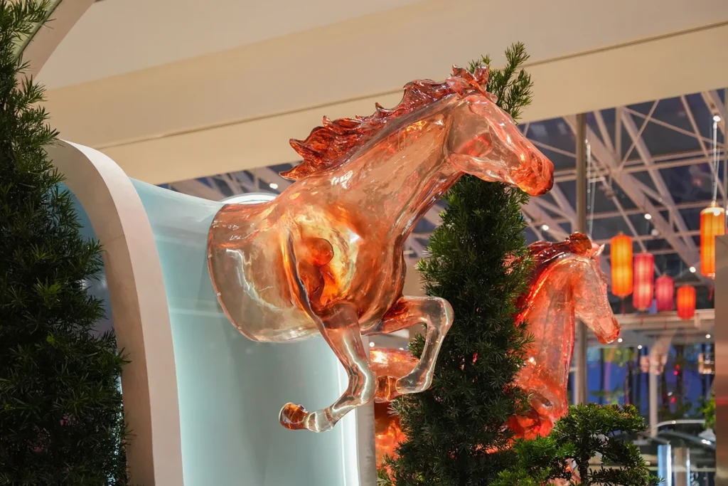 Marina Bay Sands MBS Chinese Lunar New Year CNY LNY Horse 2026 With Blazing Spirits Hotel