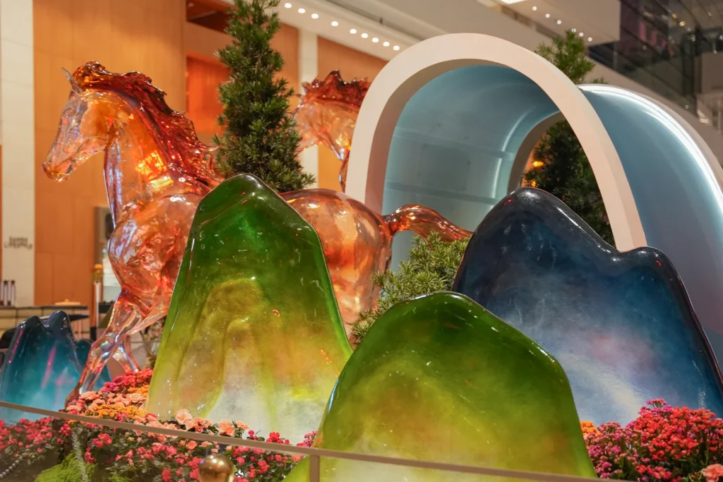 Marina Bay Sands MBS Chinese Lunar New Year CNY LNY Horse 2026 With Blazing Spirits Hotel