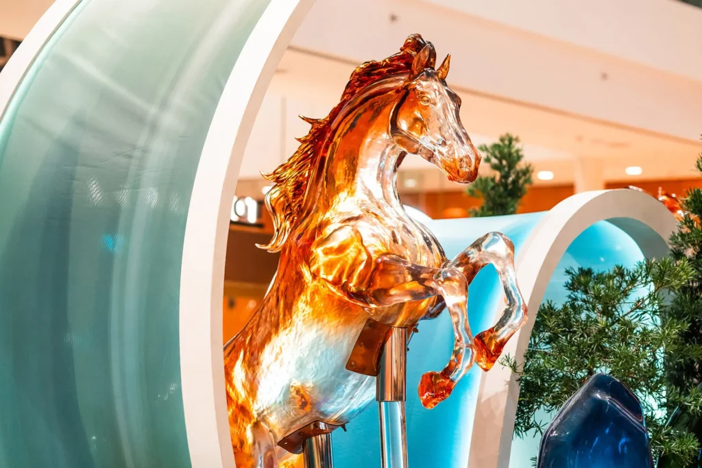 Marina Bay Sands MBS Chinese Lunar New Year CNY LNY Horse 2026 With Blazing Spirits Hotel Client Photos