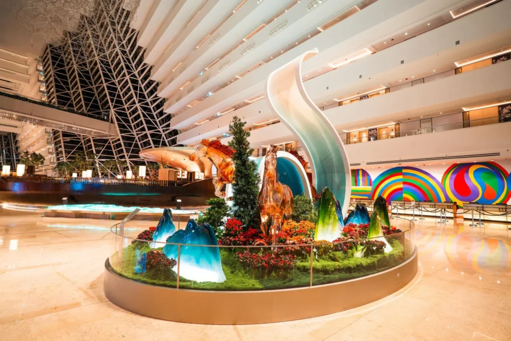 Marina Bay Sands MBS Chinese Lunar New Year CNY LNY Horse 2026 With Blazing Spirits Hotel Client Photos