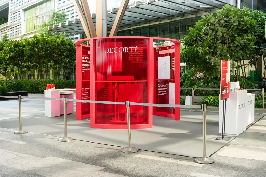DECORTÉ UV Comfort Sunscreen Pop-Up @ Guoco Tower Urban Park - Image 2 DECORTÉ UV Comfort Sunscreen Pop-Up