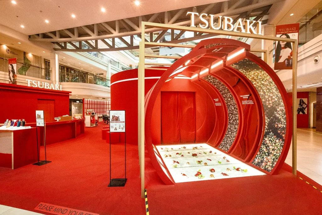 TSUBAKI の SALON Pop-Up - Zone 1 Camellia Passage