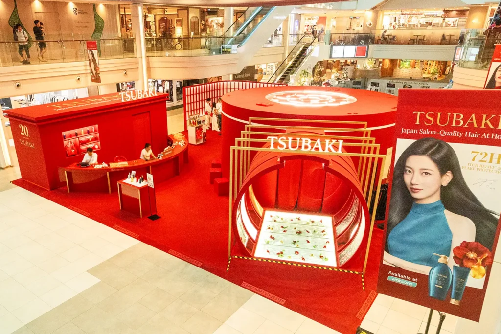 TSUBAKI の SALON Pop-Up - Aerial View