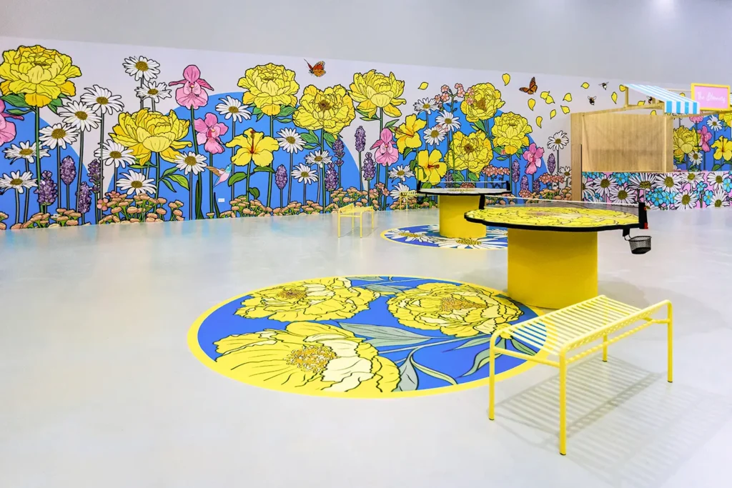 Bloomyard by Graphic Rewilding - Table Tennis