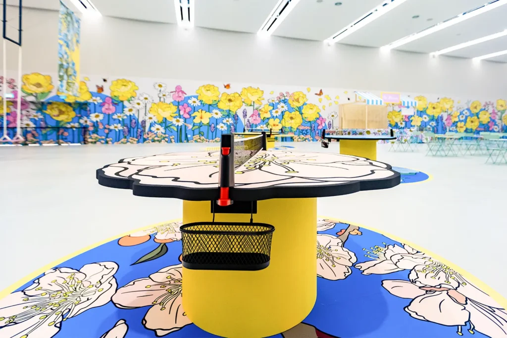 Bloomyard by Graphic Rewilding - Table Tennis