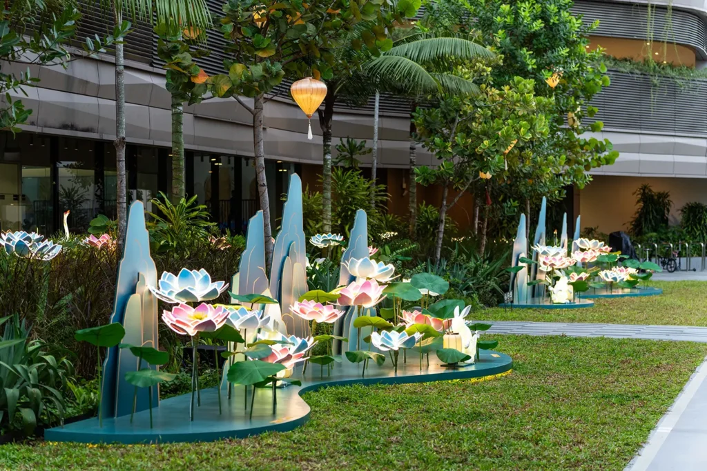 Moonlit Wonder at Pasir Ris Mall - Exterior Planter